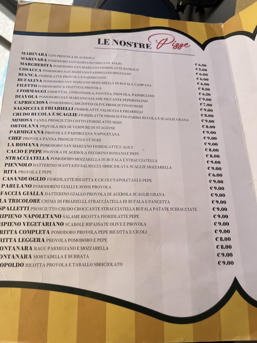 Menu La Campanella - Pizza E Cucina-1